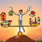 Mantenha um padrão de vida compatível com a renda
