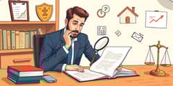 Inclua revisões de seguros e contratos anualmente