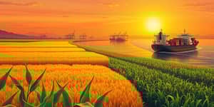 Commodities agrícolas garantem superávit nas exportações