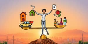 Mantenha um padrão de vida compatível com a renda