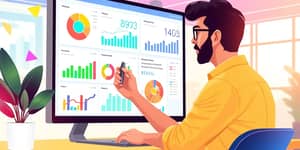 Conta empresarial com relatórios automatizados