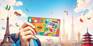 Conta multimoeda para viagens internacionais