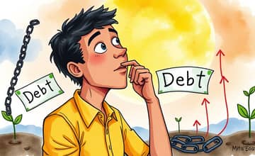 Foque em quitar dívidas antes de buscar investimentos mais arriscados