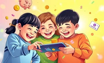 Conta digital infantil com educação financeira integrada