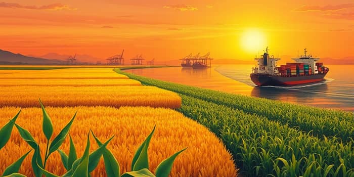 Commodities agrícolas garantem superávit nas exportações