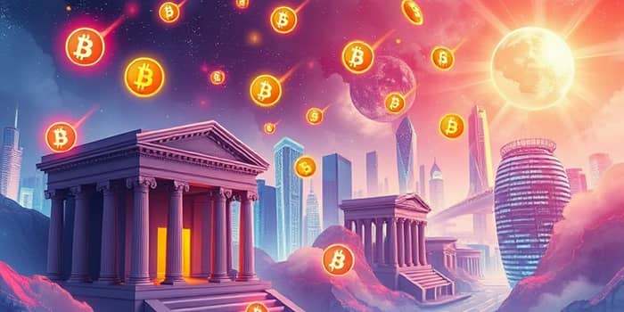 Criptomoedas desafiam o sistema financeiro tradicional