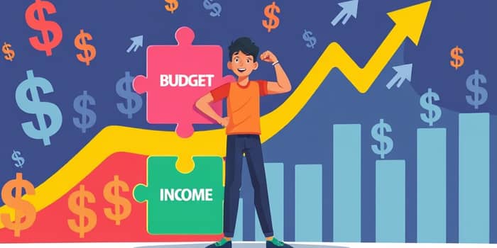 Adapte o orçamento sempre que houver mudanças de renda