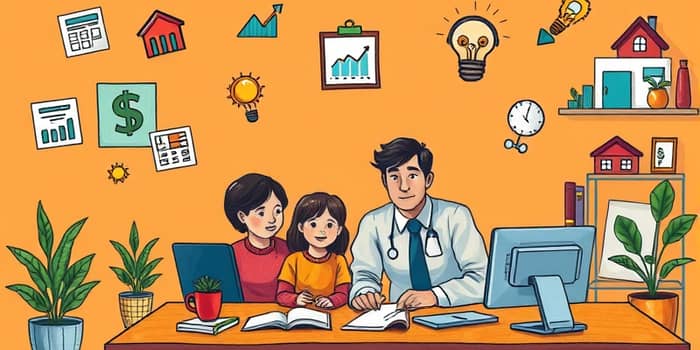 Adapte o orçamento após mudanças familiares ou profissionais