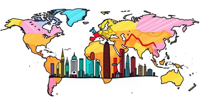 Inclua fundos globais para diversificação geográfica