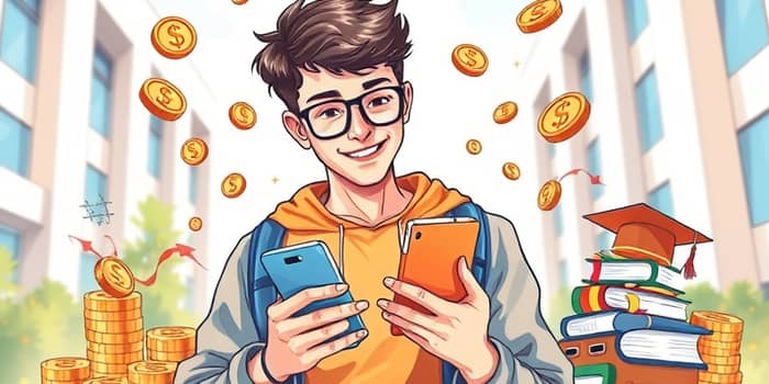 Conta universitária com benefícios para jovens