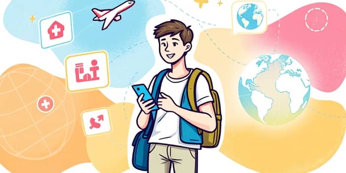 Seguro viagem com assistência digital