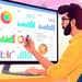 Conta empresarial com relatórios automatizados